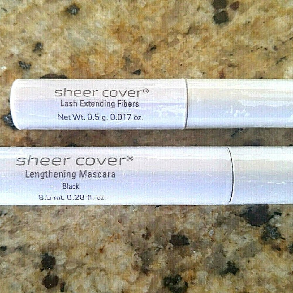 Sheer Cover Lengthening Mascara Black Plus!